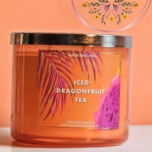 Iced Dragon fruit Tea 3 Wick Candle